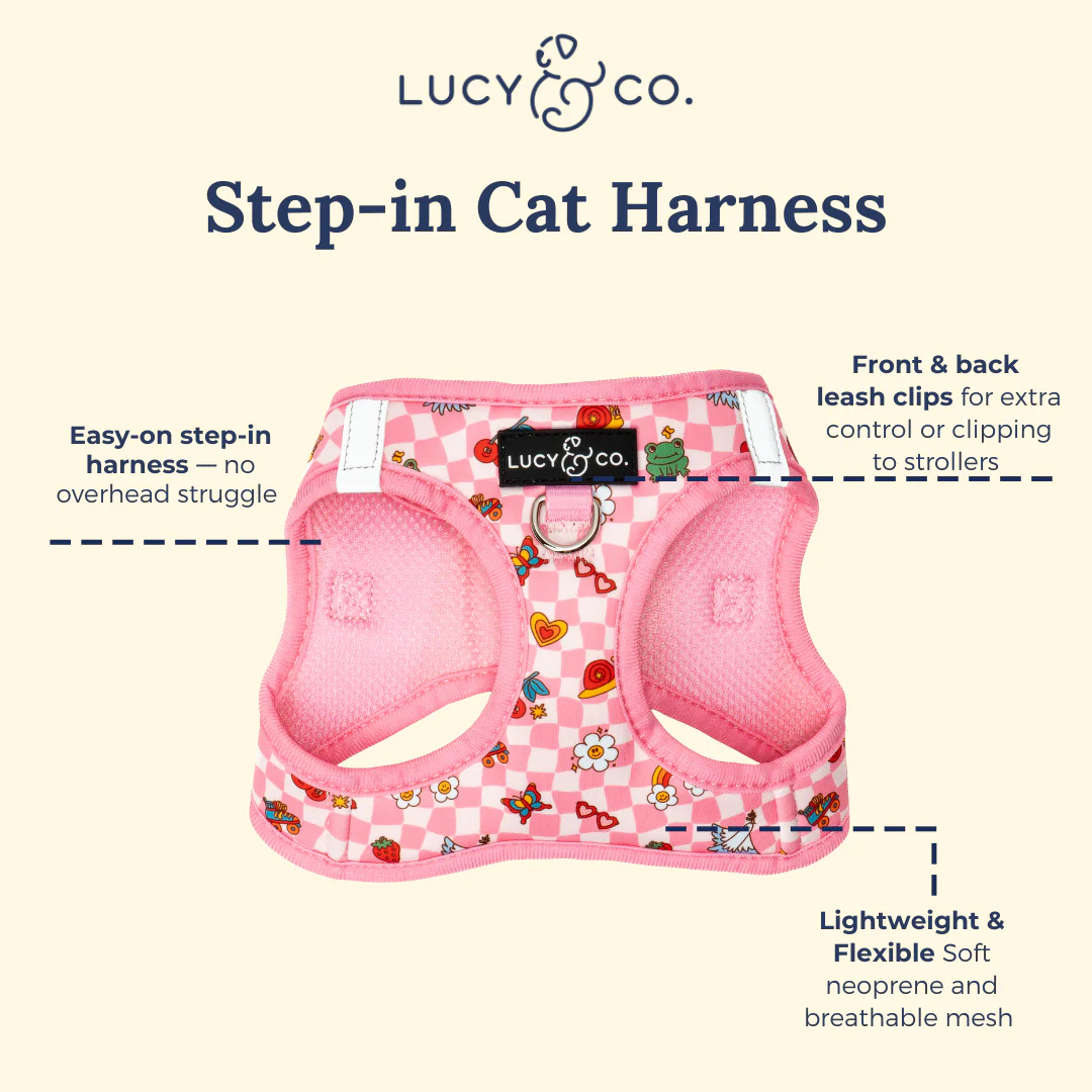 Cutie Patootie Step-in Cat Harness - Image 4