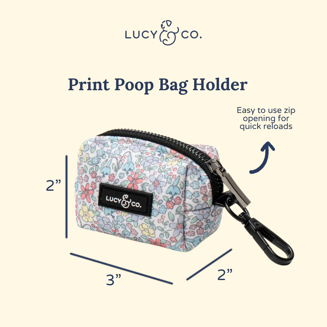Ditsy Daydream Poop Bag Holder - Image 3