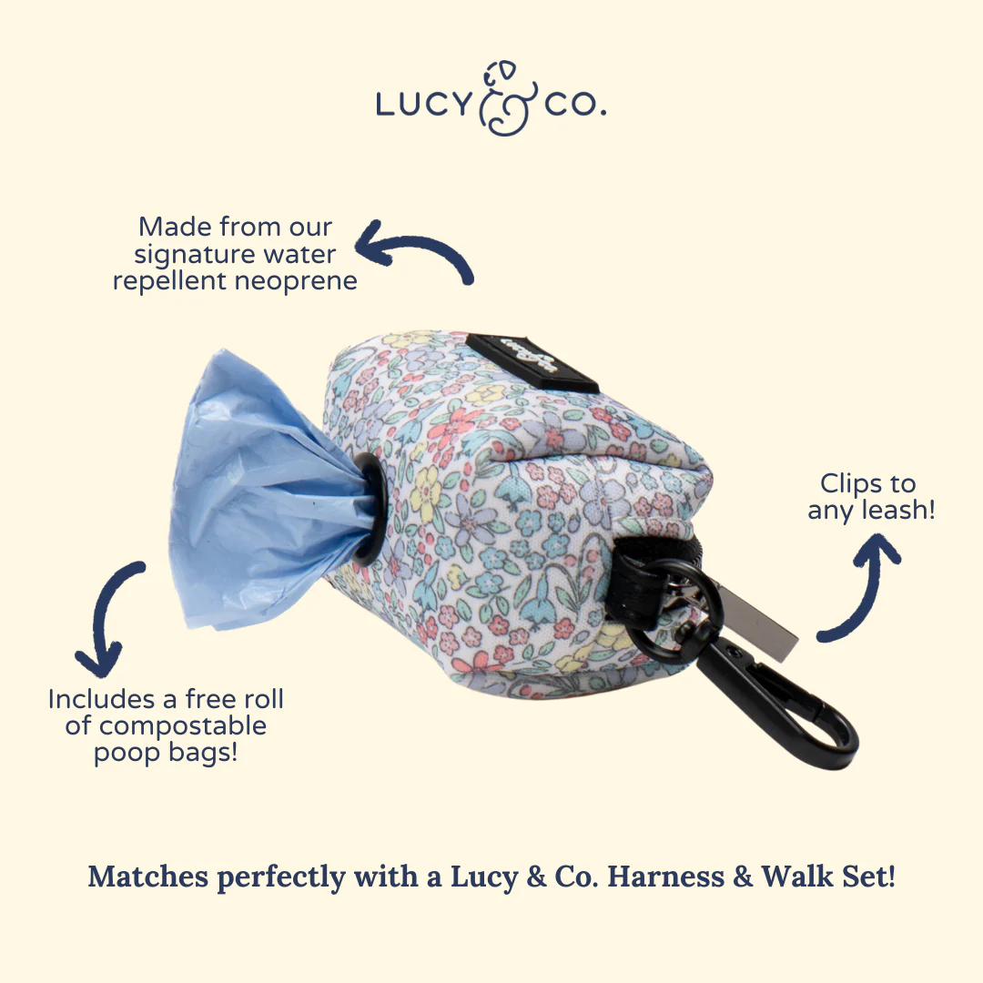 Ditsy Daydream Poop Bag Holder - Image 4
