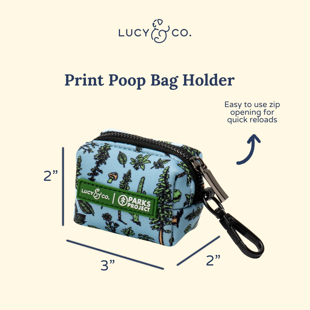 Lucy & Co. x Parks Project Feel the Earth Breathe Poop Bag Holder - Image 4