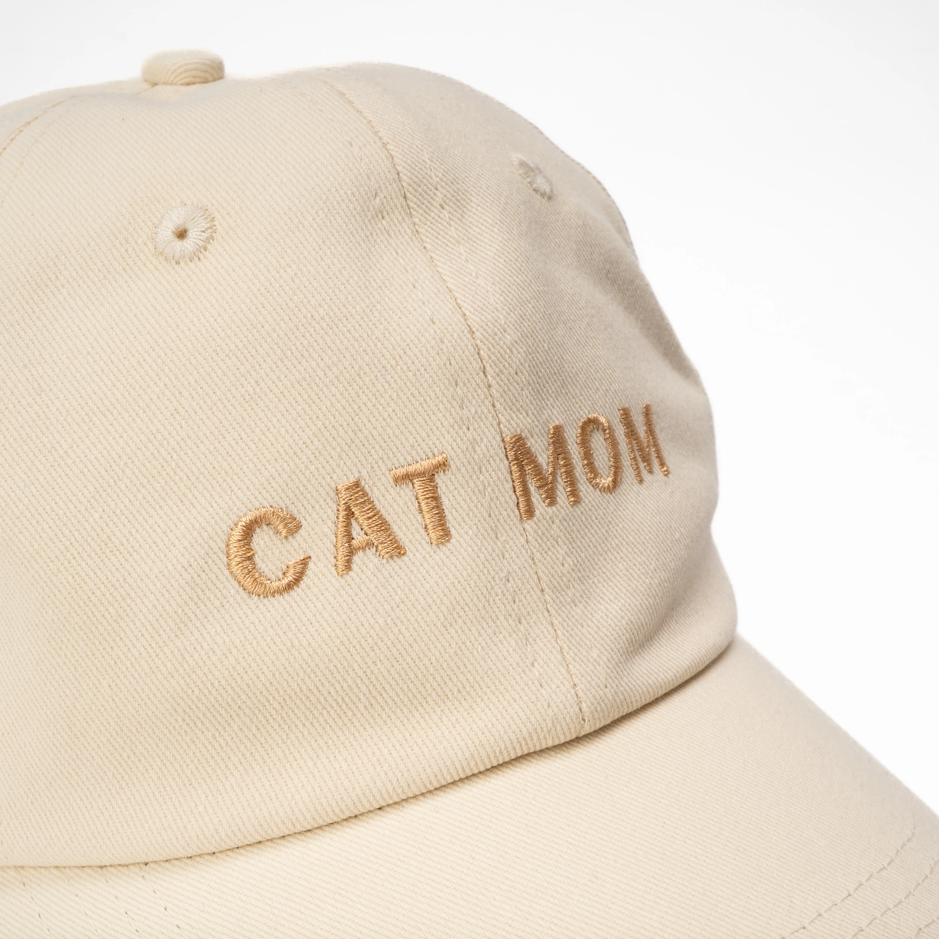 Ivory Cat Mom Hat - Image 3