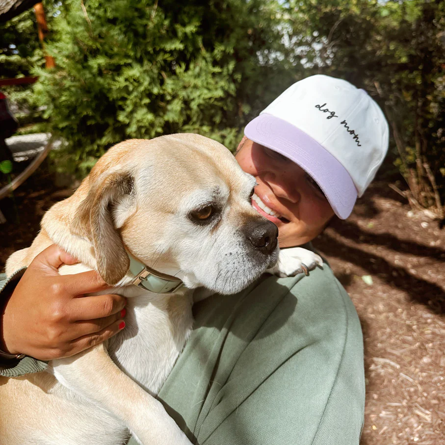 Lavender 2-Tone Dog Mom Hat - Image 3