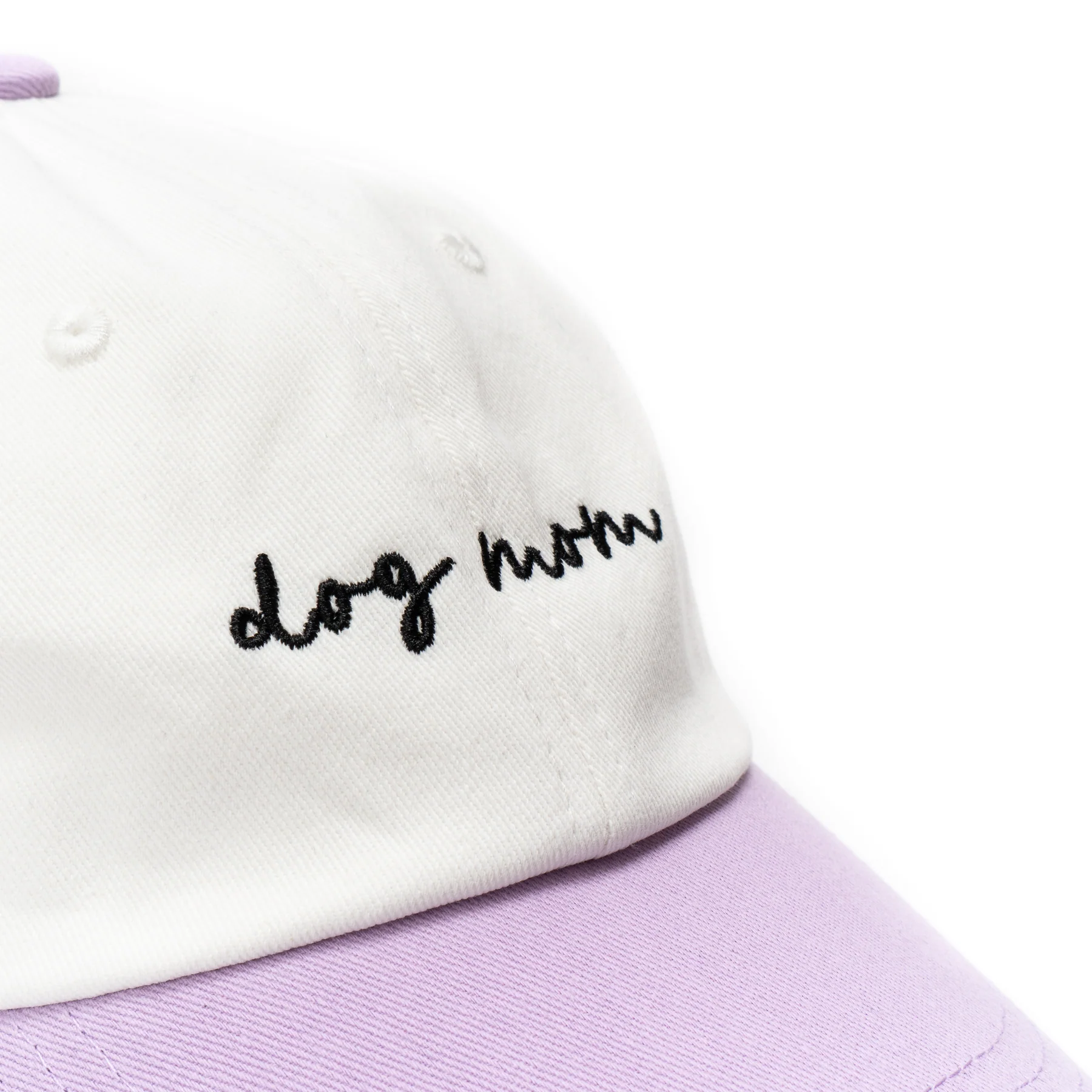 Lavender 2-Tone Dog Mom Hat - Image 4