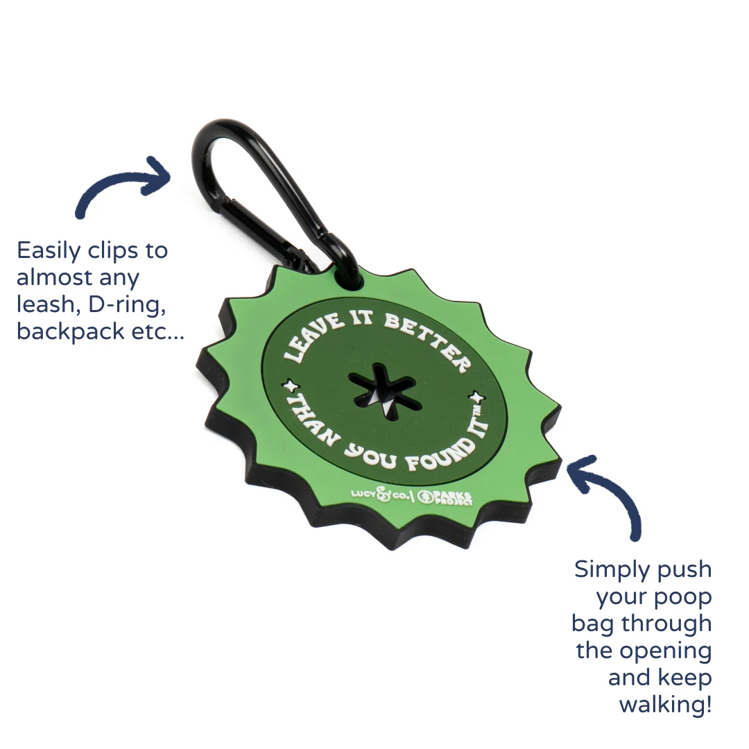 Lucy & Co. x Parks Project Leave it Better Poop Clip - Image 3