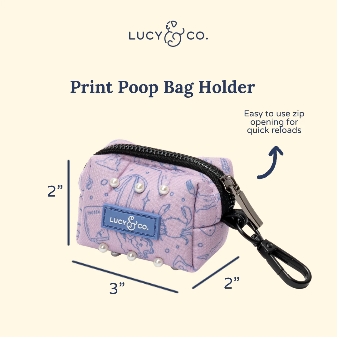 Magnificent Mermaid Pearl Poop Bag Holder - Image 4