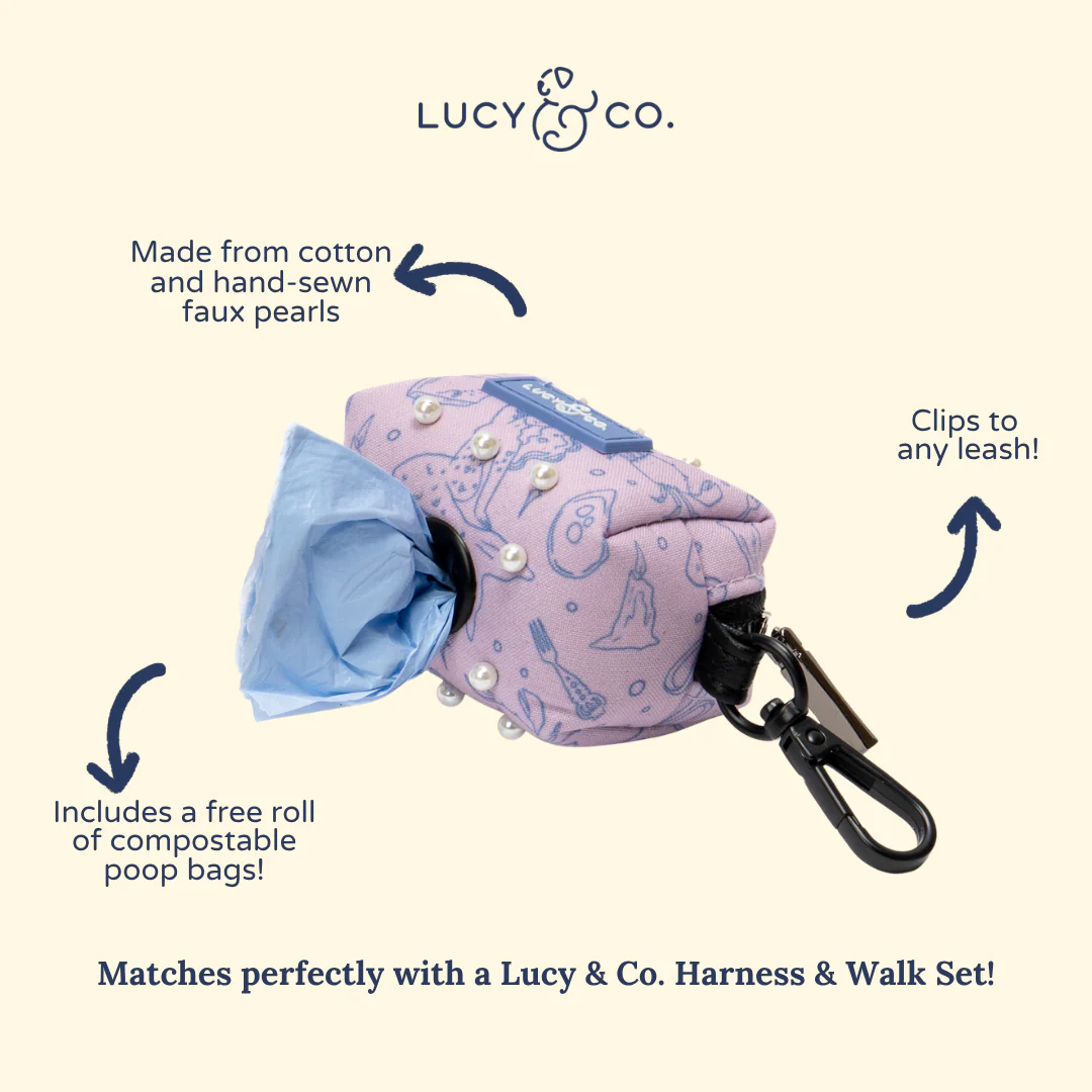 Magnificent Mermaid Pearl Poop Bag Holder - Image 5