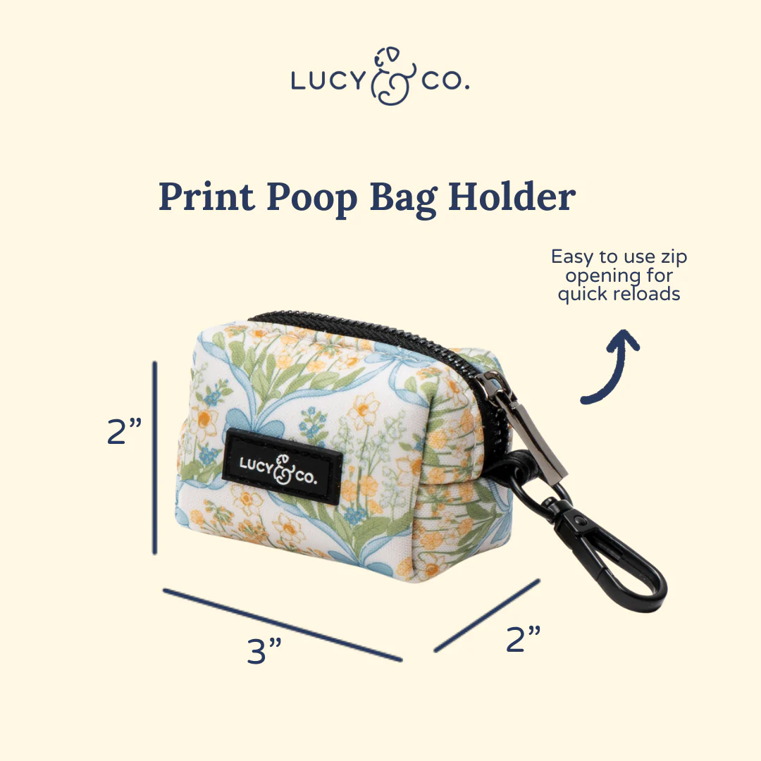 Sunshine and Daffodils Poop Bag Holder - Image 3