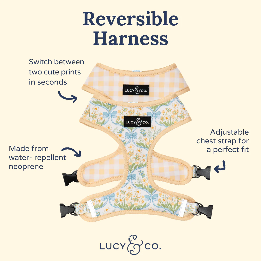 Sunshine and Daffodils Reversible Harness - Image 5