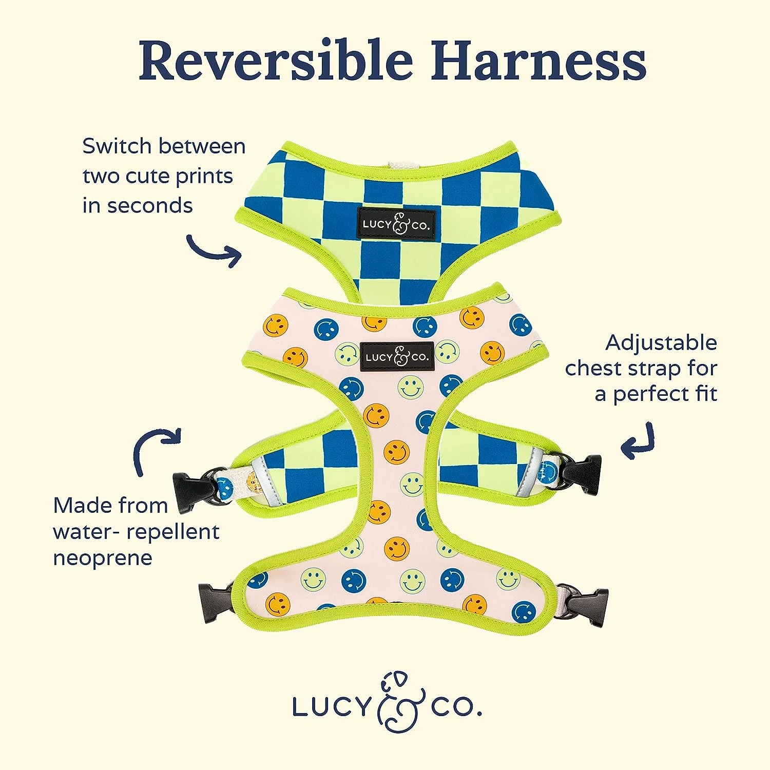 Have a Nice Day Reversible Harness - Image 5