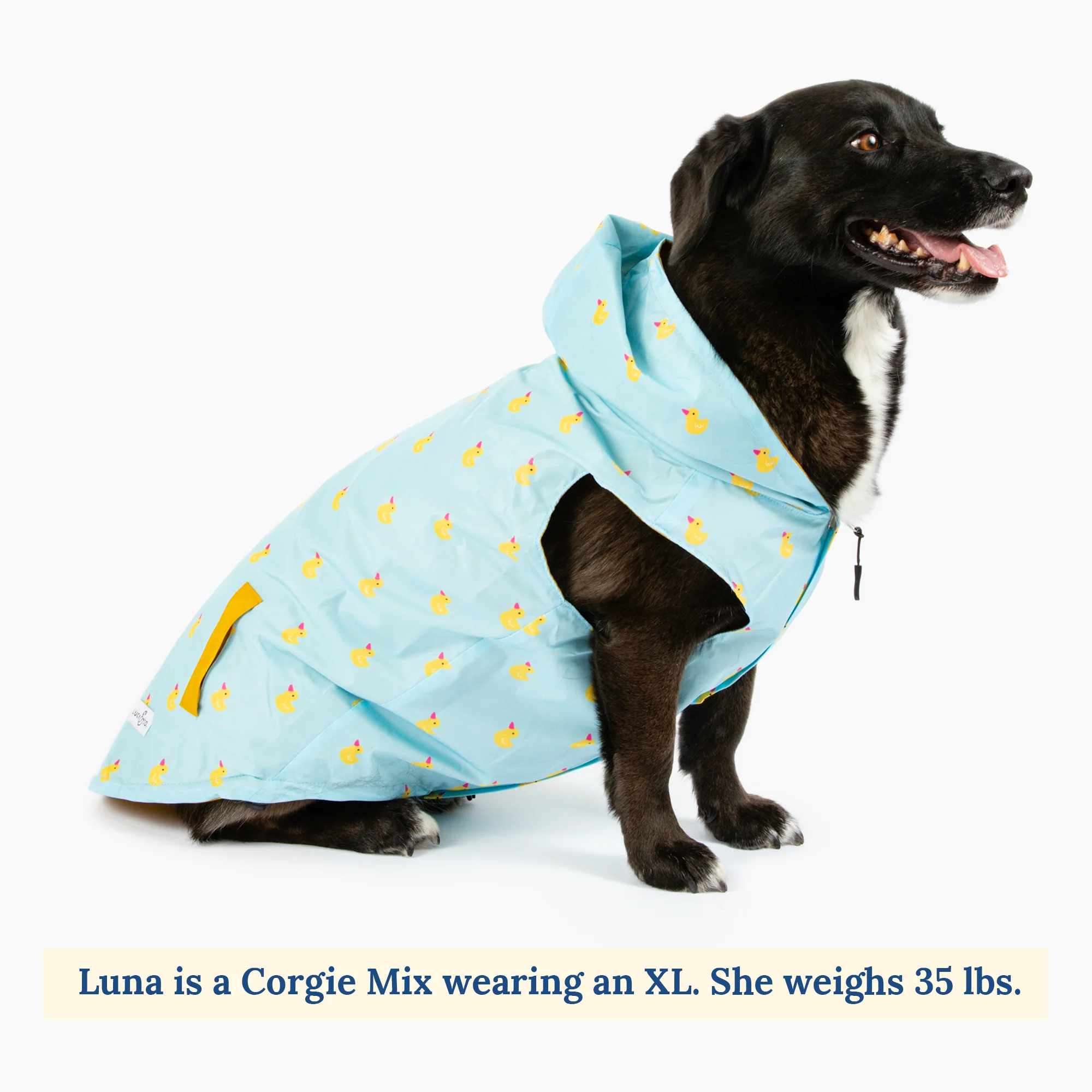 Lucky Ducky Reversible Raincoat - Image 3