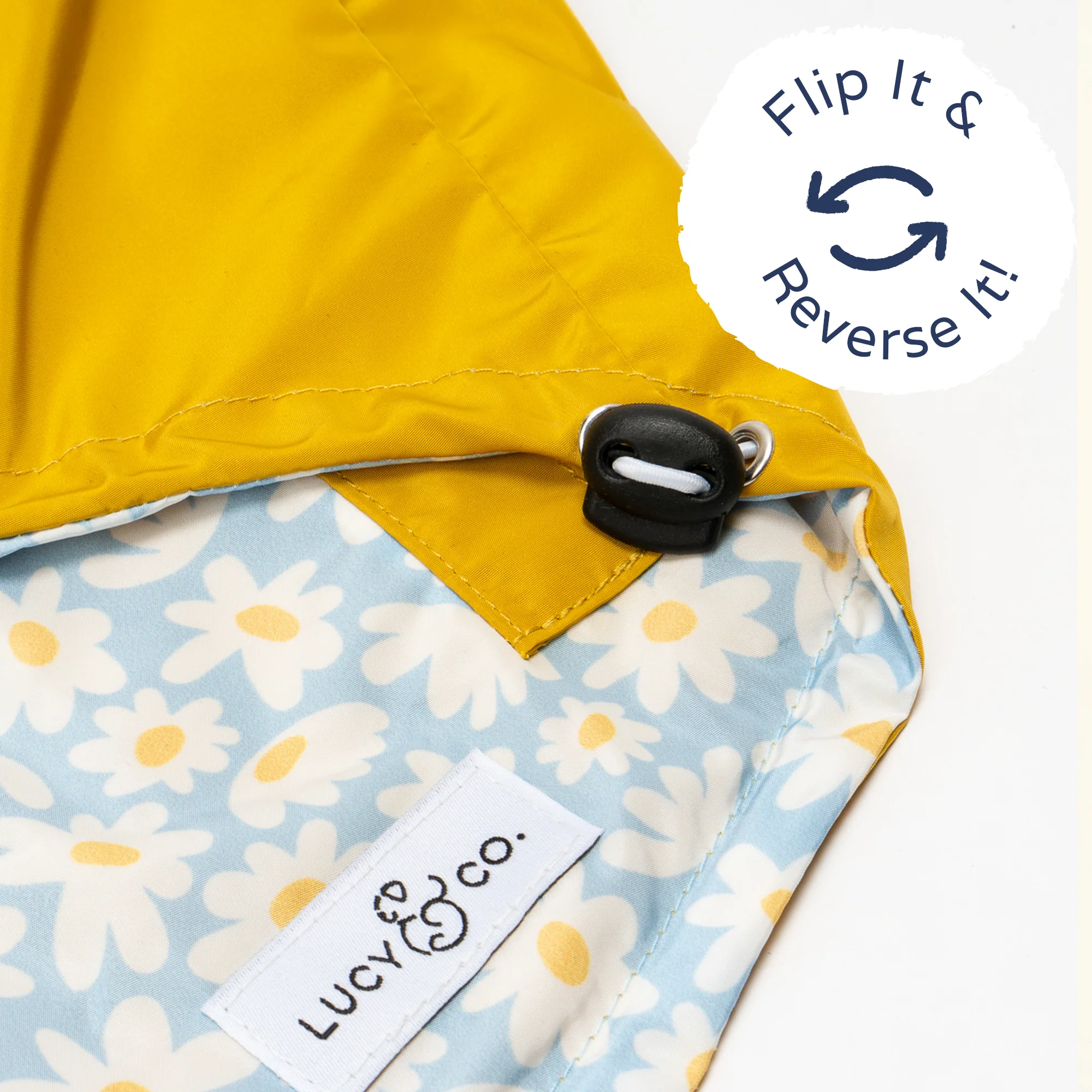 Simply Splendid Reversible Raincoat - Image 8