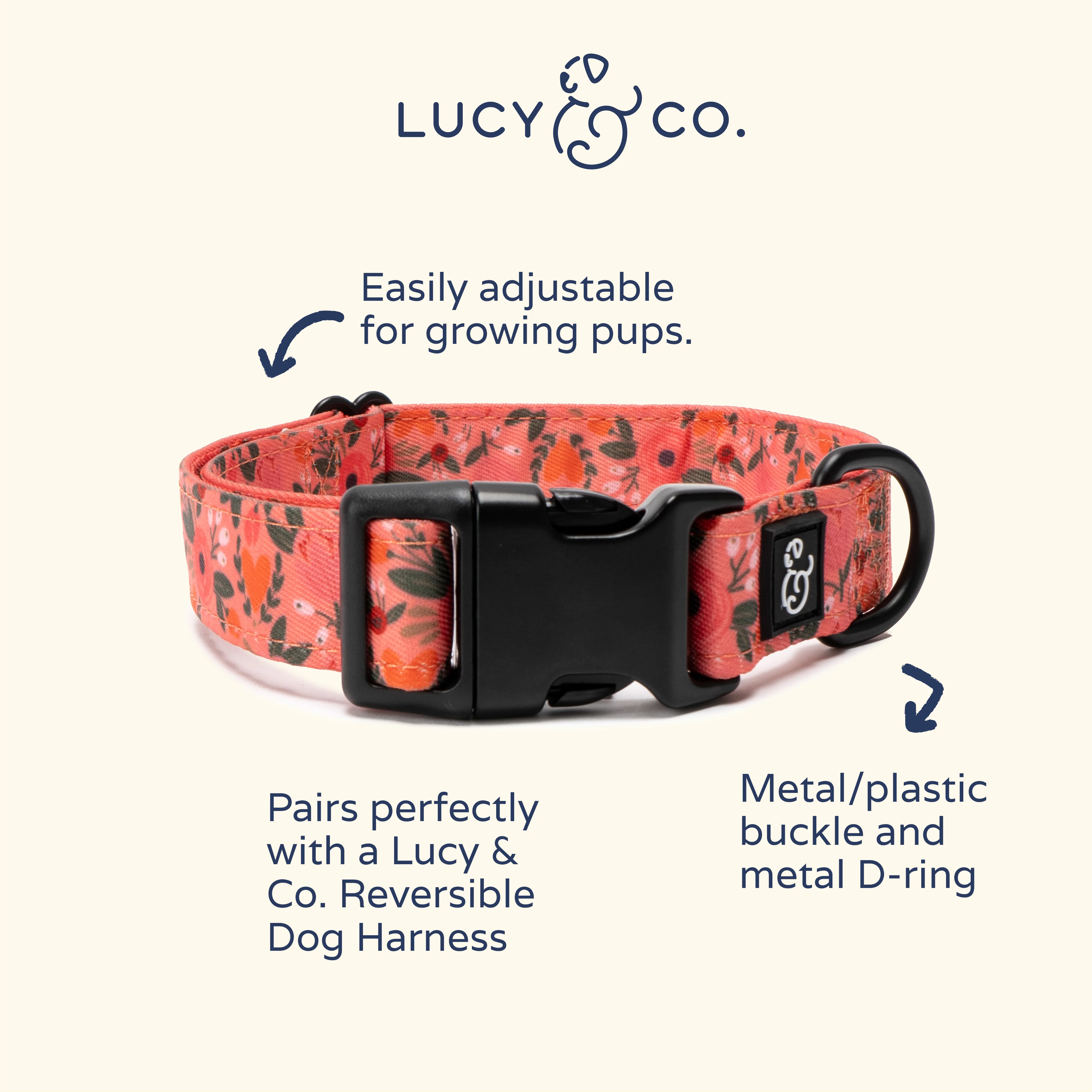 Posy Pink Collar - Image 3