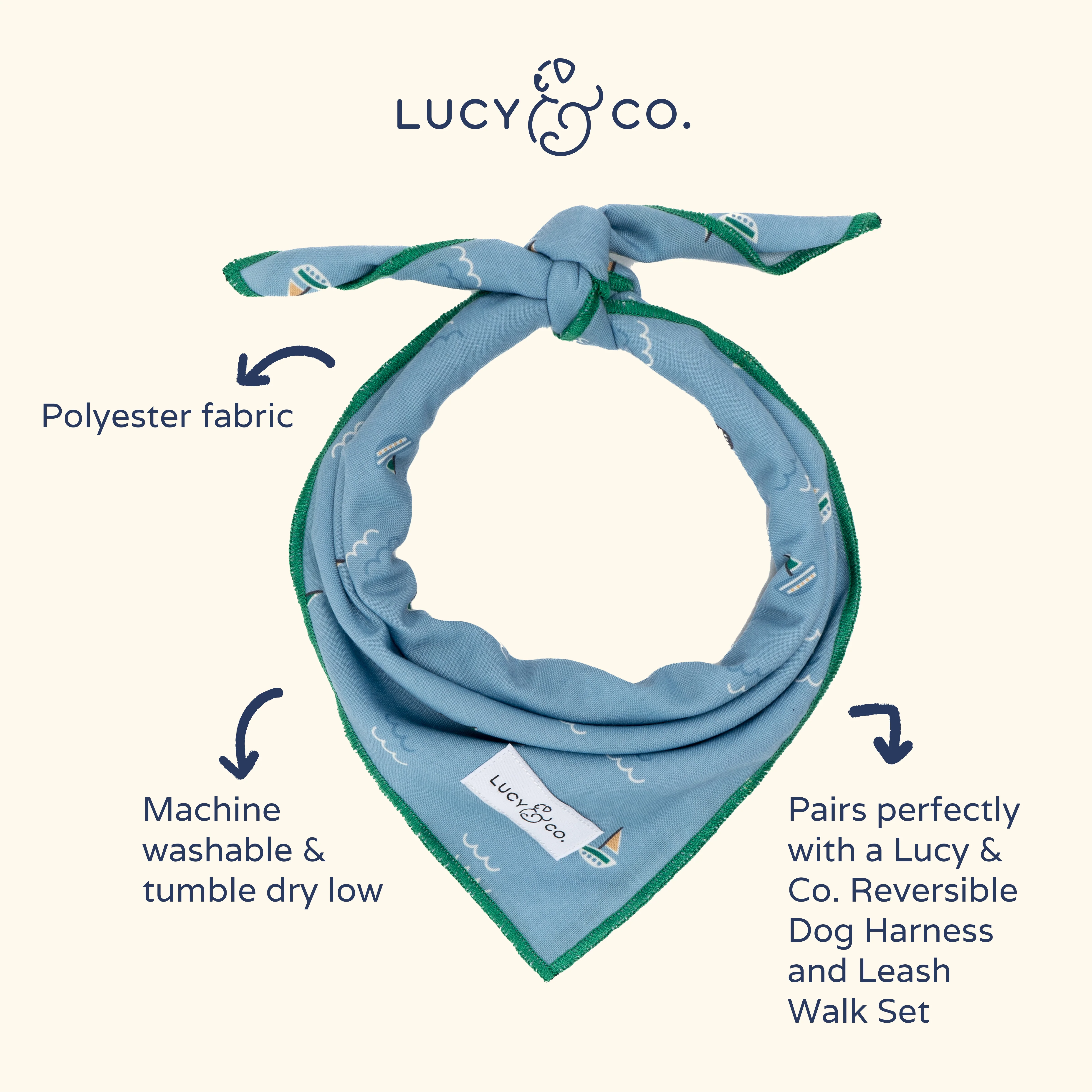 Set Sail Bandana - Image 3
