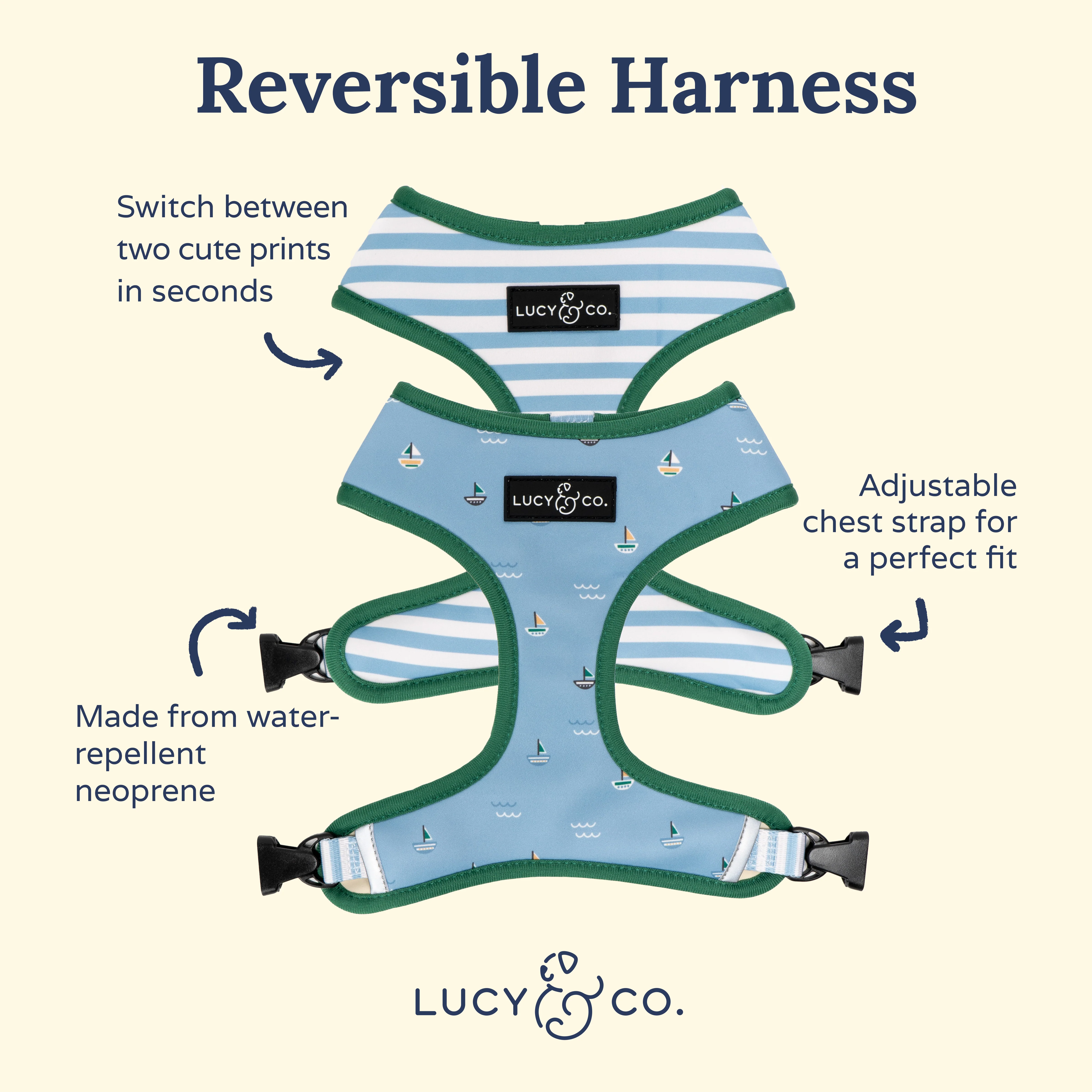 Set Sail Reversible Harness - Image 4