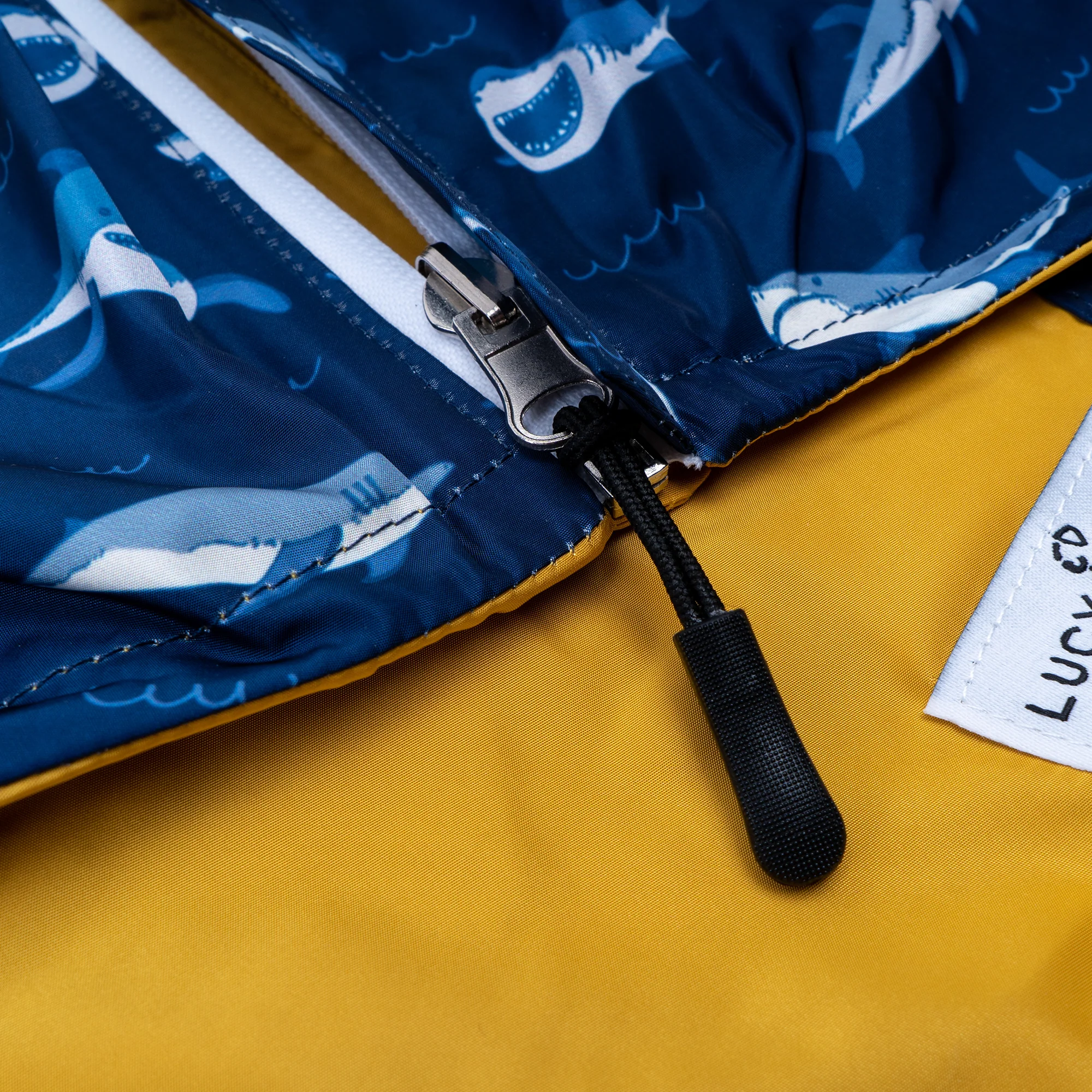 Shark Attack Reversible Raincoat - Image 6