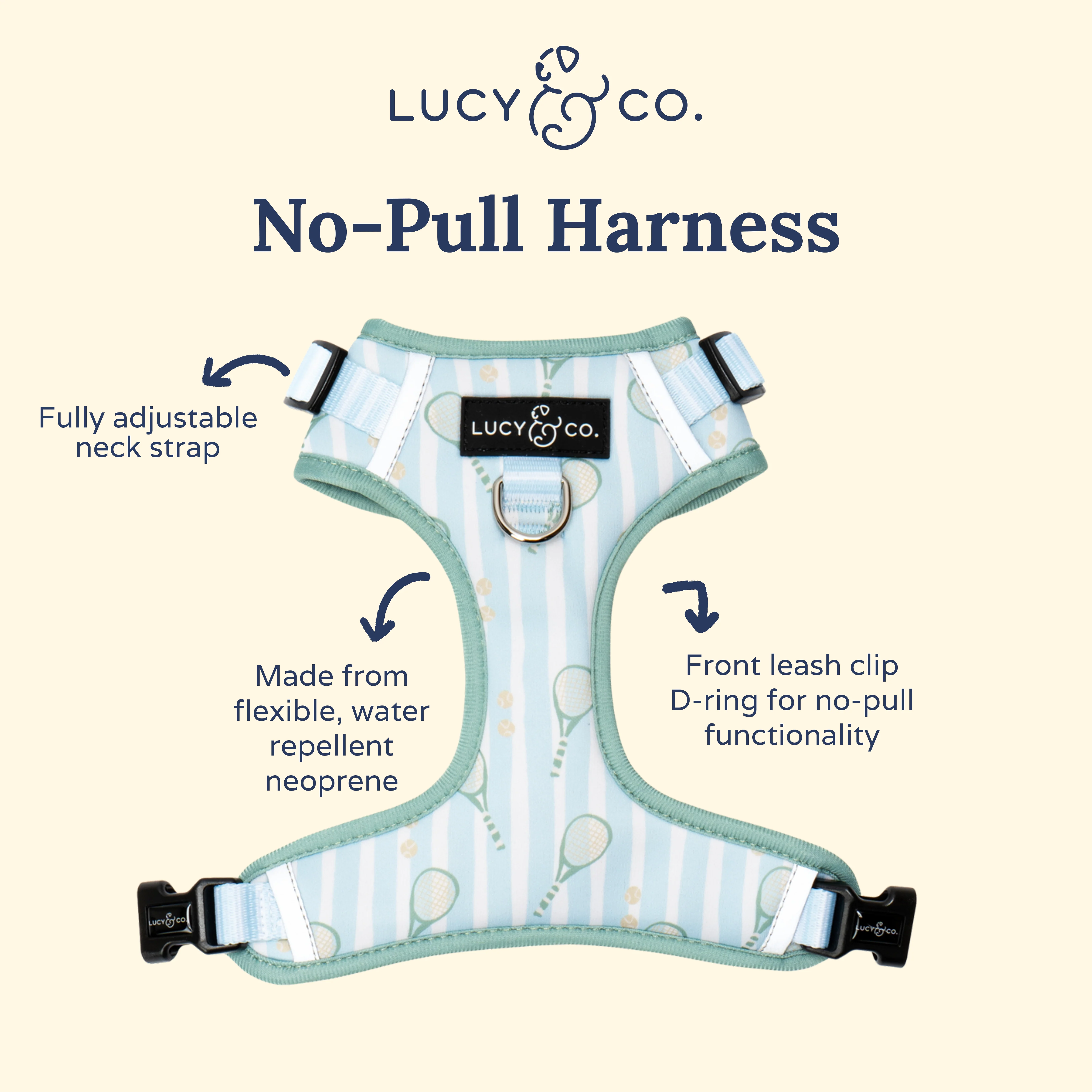Match Point No-Pull Harness - Image 5