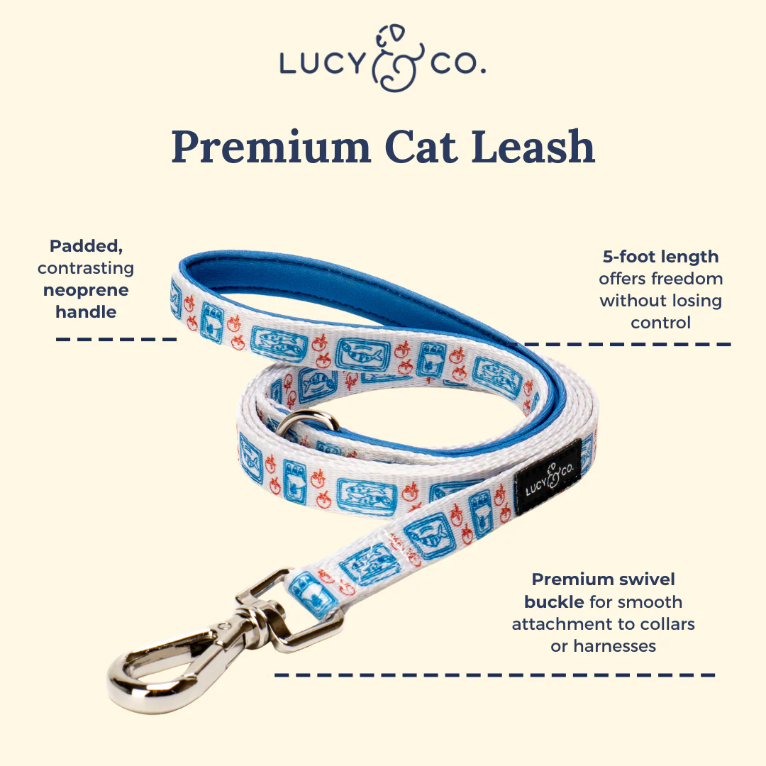 Tinned Fish Cat Leash - Image 3